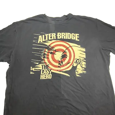 Buy Alter Bridge Shirt Men's SIZE 2XL Black Rock Band Creed Music Merch Metal Y2K • 15.51£