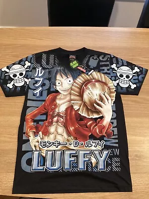 Buy One Piece Monkey D Luffy Tshirt Japanese Anime Glow In The Dark Size M BNWT • 18.75£