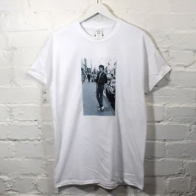 Buy Actual Fact Sid Vicious BW Sex Pistols Printed White T-shirt *CLEARANCE* M • 10£
