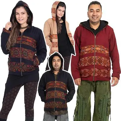 Buy Tribal Ethno Festival Jacket For Men And Ladies, Psy Trance Hippy Hippie Hoodie • 42£