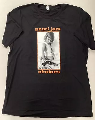 Buy Pearl Jam T-Shirt Ten Club Choices Black Fan Club Exclusive T-Shirt New Size XL • 66.14£