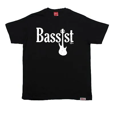 Buy Bassist Guitar T-SHIRT - Tee Music Band Bass Guitarist Rock Birthday Funny Gift • 8.73£