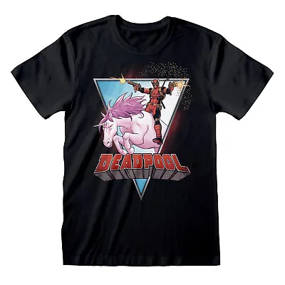 Buy Official Marvel Deadpool - Unicorn T-shirt • 14.99£