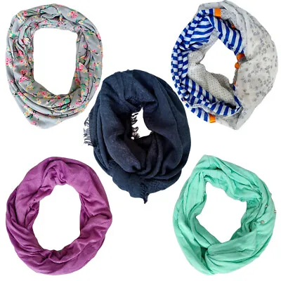 Buy Loop Scarf Multifuntional Neck Scarf Snood For Women • 4.95£