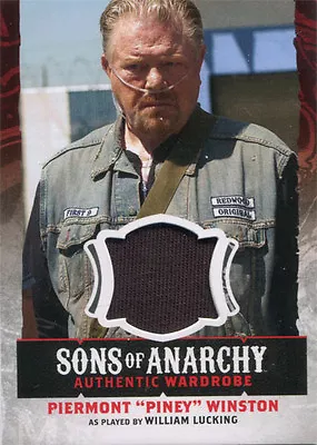 Buy Sons Of Anarchy Season 4 & 5 Wardrobe Costume Card W12 William Lucking As Piney • 23.01£