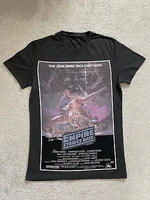 Buy VINTAGE STYLE STAR WARS THE EMPIRE STRIKES BACK CULT 80s T-SHIRT SMALL • 10£
