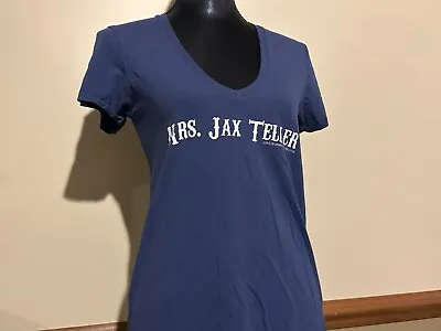 Buy SONS OF ANARCHY Women's MRS JAX TELLER Promo T-shirt Large V-neck SAMCRO Rare • 37.88£