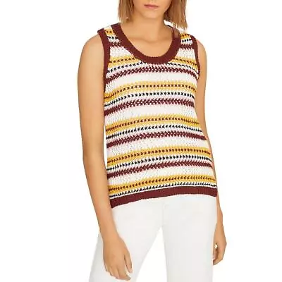 Buy Sanctuary Womens Multi Crochet Hi-Low Tee Tank Top Shirt XXS  2290 • 3.94£