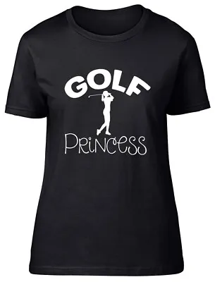Buy Golf Princess Fitted Womens Ladies T Shirt • 8.99£