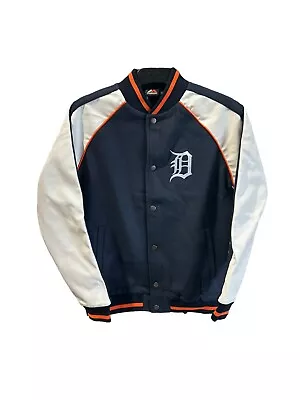 Buy MLB Detroit Tigers Letterman Varsity Jacket - Navy - Men’s XS • 12.97£