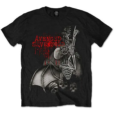 Buy Avenged Sevenfold Ascension Skeleton Rock Licensed Tee T-Shirt Men • 15.99£