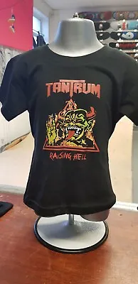 Buy Organic Badass Baby Toddler T-shirt, Tantrum Raising Hell. 18-24m.  • 12£