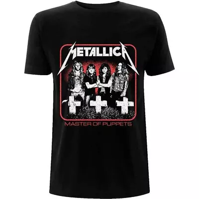 Buy Metallica Vintage Master Of Puppets Photo Official Tee T-Shirt Mens • 17.13£