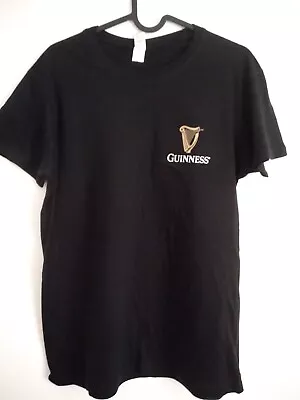 Buy  GUINNESS T Shirt Black Size M • 4.99£