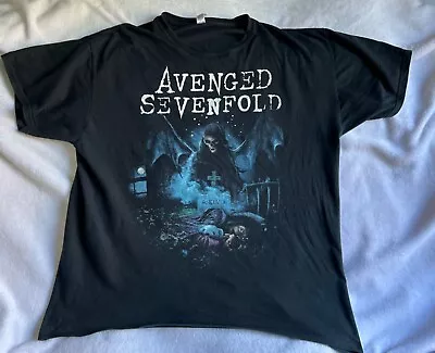 Buy Avenged Sevenfold Official Nightmare 2011 Xl Tour Shirt Vintage Used • 20£