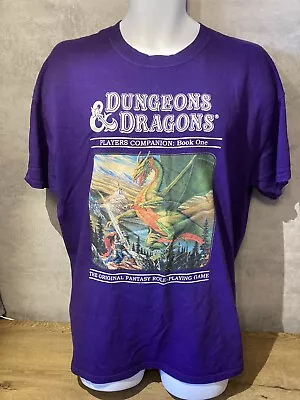 Buy Dungeons And Dragons D&D Players Companion: Book One Graphic T-shirt Gildan • 19.99£