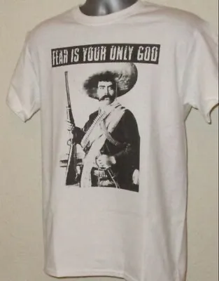 Buy Fear Is Your Only God T Shirt Zapata Rap Rock Music Rage Against The Machine 148 • 13.45£