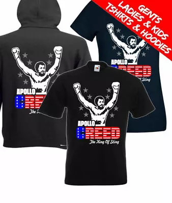 Buy Apollo Creed Retro Rocky Movie T Shirt / Hoodie • 29£