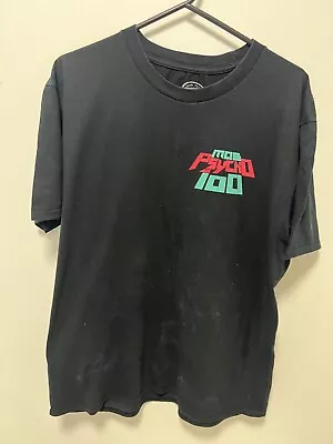 Buy Hobo Jack T-Shirt Men Large Black Mob Psycho 100 Crew Neck Short Sleeve Pullover • 11.99£