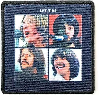 Buy THE BEATLES Let It Be: Album Cover IRON-ON PATCH Official Merch • 4.29£