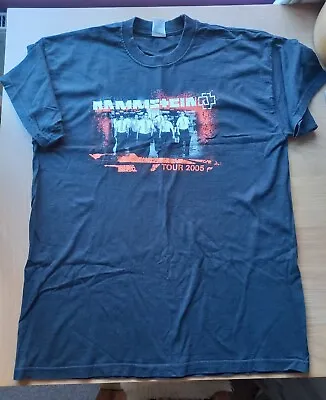 Buy Rammstein Tour 2005 T Shirt Official Mens Size Medium *rare* Reise Reise • 90£