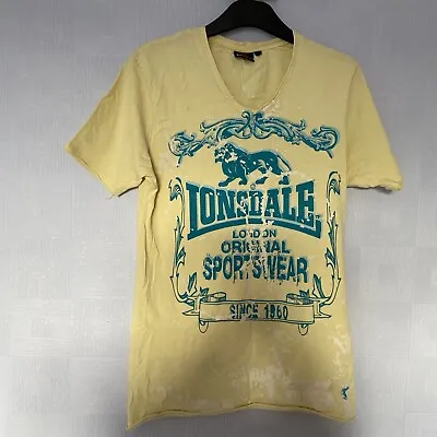 Buy Mens Lonsdale T Shirt Size Small Used  • 4.99£