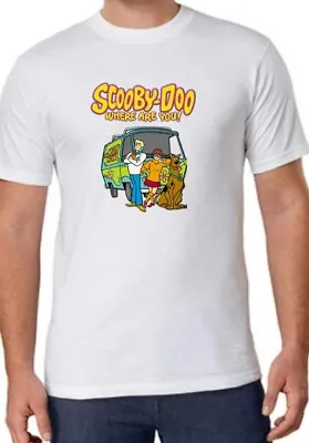 Buy SCOOBY DOO WHERE ARE YOU T-shirts (men's & Boys) By Steve • 7.75£