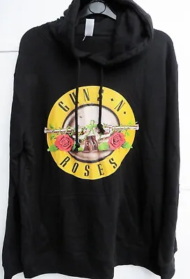 Buy Guns N Roses Black Hoodie, Unisex Pullover Logo Hoodie XL Lane Seven • 23.99£