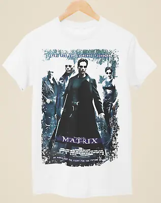Buy The Matrix - Movie Poster Inspired Unisex White T-Shirt • 14.99£