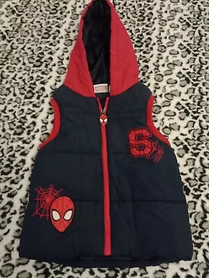 Buy Marvel Spider Man Sleeveless Jacket For Toddlers • 8£