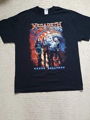 Buy 2013 Megadeth T Tee Tour Band Shirt XL Super Collider  • 24.99£