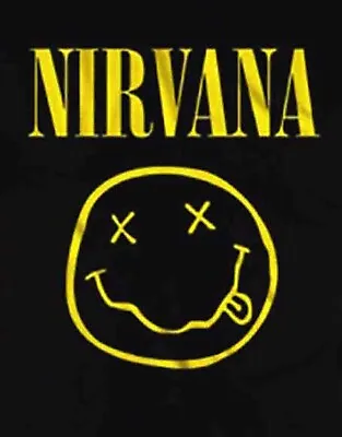 Buy Nirvana Yellow Smiley T-shirt. Xl. Official Product. New • 11.95£