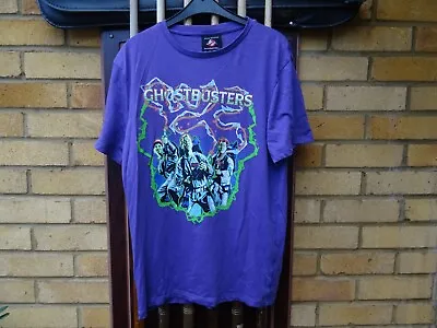 Buy Ghostbusters T Shirt MEDIUM Purple Short Sleeve • 7.95£