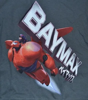 Buy Big Hero 6 Tee Officially Licensed Boys T-Shirt Size 7 BAYMAX • 7.87£