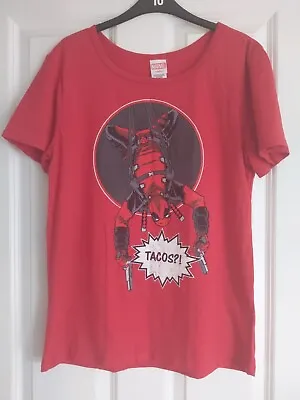 Buy Marvel Deadpool Tacos T Shirt XL • 6.99£