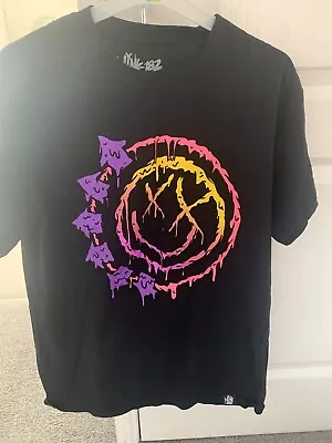Buy Blink 182 Smiley T Shirt  • 15£