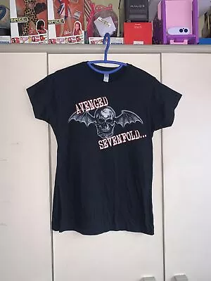 Buy Avenged Sevenfold Band T Shirt Womens Large • 13£