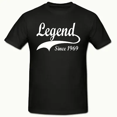 Buy Legend Since ( Any Year) T-Shirt, Funny  Novelty Men's Tee Shirt,SM-2XL,any Date • 9.99£
