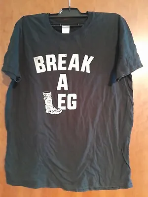 Buy  Foo Fighters Break A Leg Tour Rock Band T Shirt Adult Large Vintage 2015 • 19£