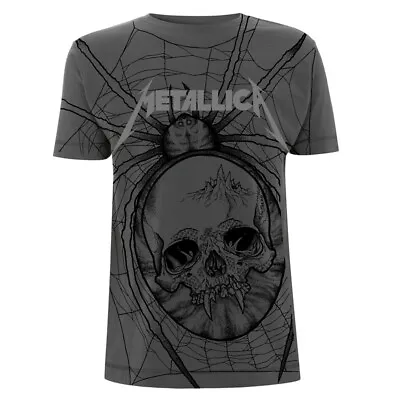 Buy Metallica Spider (all Over) Tshirt- Large Rock Metal Thrash Death Punk • 13£