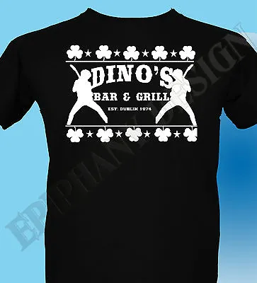 Buy Thin Lizzy Inspired Homage T-Shirt Phil Lynott Dino's Bar & Grill T-Shirt Class • 13.95£