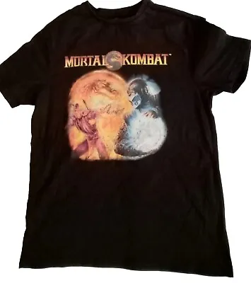 Buy Mortal Kombat T Shirt Medium Black Gaming • 8.50£