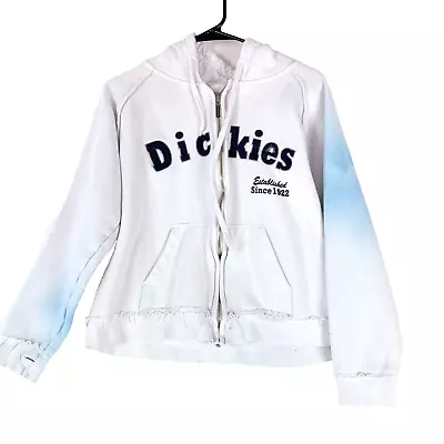 Buy Vintage 90s Y2K Dickies Tie Dye Full Zip Hoodie Sweatshirt Jacket Womens Large • 43.37£