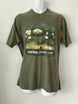 Buy Vtg South Park Saving Private Kyle 3D Tee Shirt Sz Xl Film Y2k 90s Cartoon TV • 47.99£