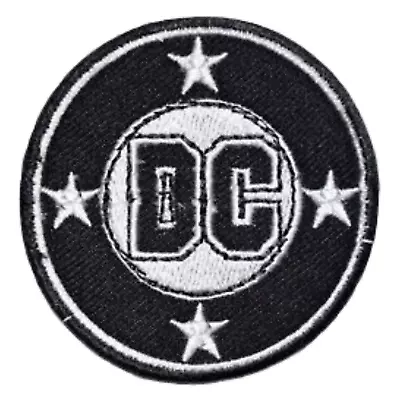Buy DC Comics Company Movie Classic Logo Iron On Embroidery Patches Cute Funny Black • 2.51£
