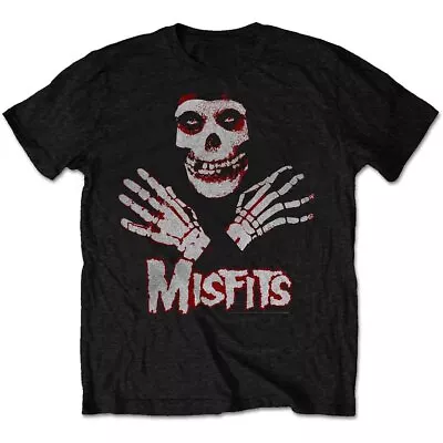 Buy Misfits 'Hands' Black T Shirt - NEW • 15.49£