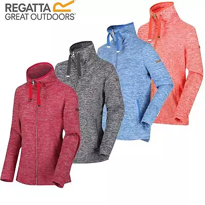 Buy Regatta Ladies Womens Evanna Fleece Jacket Full Zip Up Lightweight Top • 14.99£