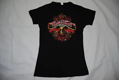 Buy Disturbed Stricken Ladies Skinny Babydoll T Shirt New Legal Ten Thousand Fists  • 9.99£