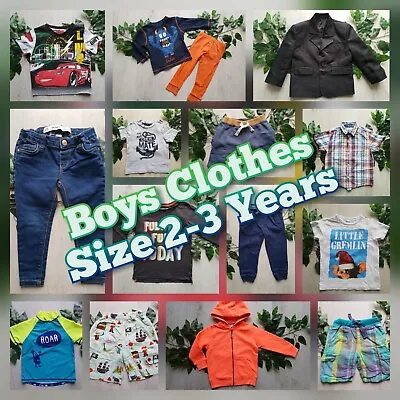 Buy Boys Clothes Make Build Your Own Bundle Job Lot Size 2-3 Years Shorts Jean Tops • 1.45£