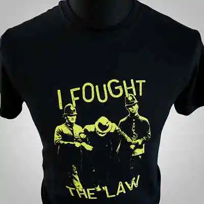 Buy I Fought The Law T Shirt Black • 13.99£